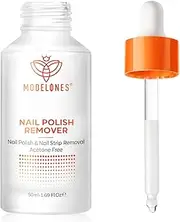 Modelones Nail Polish Remover for Press on Nails & Nail Strips Acetone-Free, Nail Glue Remover Natural Formula Serum Easy Peel for Moisturizing & Care, Non-Toxic, Low Odor, Portable Size