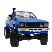 WPL RC Truck C24 1:16 4x4 4WD Scale Crawler Pickup Off Road RTR Car R/C Bluevu
