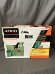Wet Dry Vacuum OSHA Compatible Kit HEPA Level Filtration, Cyclonic Dust Bags NEW