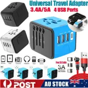 US UK EU Universal to AU Australia AC Power Adapter Plug Travel Converter