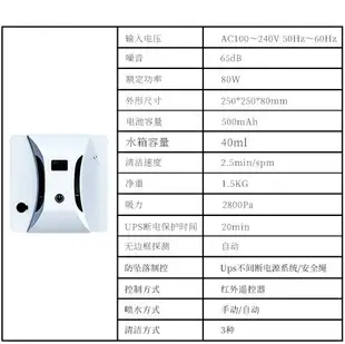 【方形擦窗機器人】智能 噴水 洗窗機器人 擦玻璃機 電動 遙控 擦窗神器 全自動 一鍵擦窗