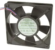 Sirocco IP55 Rated 120mm 12V DC Ball Bearing Fan 7 watts Flylead Connection