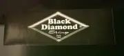 Black Diamond Guitar Strings Paper Decal Sticker 8x3 Extra Large NEW