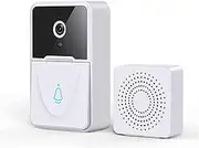 Intellibell Video Doorbell, Wireless Doorbell WiFi Outdoor HD Camera Intercom, Wireless Video Doorbell with Camera, WiFi Smart Wireless Security Doorbell