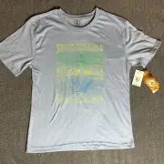 Volcom Boys Size Large (14) Blue Modern Fit T Shirt -NEW!