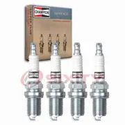 4 pc Champion Copper Plus Spark Plugs for 1981 Ford Escort 1.6L L4 Ignition io (for: Ford)