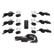 Ridge Ryder RGB LED Rock Lights 6 Piece