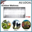 Outdoor Waterproof Aluminum Foil Foam EVA Camping Mat Sleeping Mattress Mat AU