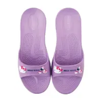 在飛比找蝦皮商城優惠-【Sanrio三麗鷗】凱蒂貓45週年舒適拖鞋-紫 (23.5