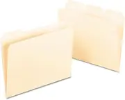 Pendaflex 42336 Ready-Tab File Folders, Filing Folders, 13 Cut Top Tab, Letter, Manila, 50Pack