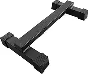 BLUSLM Steel Calf Raise Bar, Standing Machine for Stretching, Squat, Foot Stretch, Anti-Slip Solid Block (Calf Raise BAR 2)