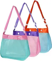 [Générique] Mesh Beach Bag, Waterproof Net Tote, Airflow Design, Kid-Safe Construction, for Swimming, Travel & Daily Use, 11.8 x 9.8 x 10 cm, Single Attribute, Se référer au descriptif