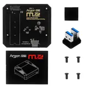 For Raspberry Pi 4B Argon ONE M.2 Expansion Board to SATA SSD Adapter Base