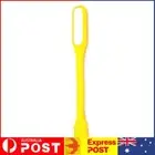 LED USB Lamp Mini Portable Laptop Book Reading Desk Night Lighting (Yellow) AU