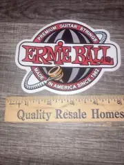 Ernie Ball. Amplification Amplifier Bumper Sticker Guitar Case