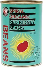 Spiral Foods Organic Red Kidney Beans 400 g x 6