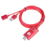 1080P USB to HD Converter 4K Screen Synchronization Cable for Iphone Android Huawei Samsung