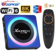 Smart TV Box Android 13.0 X88 Pro 13 Google Voice Assistant Media Player