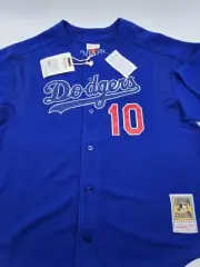 Los Angeles Dodgers Hideo Nomo #10 Mitchell & Ness 2004 Baseball Jersey Sz XXL
