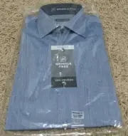 Van Heusen Dress Shirts Regular-Fit WRINKLE-FREE! 14-14.5 32/33 VARIOUS COLORS!!