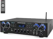 [Pyle] USA Home Audio Amplifier Home Theater Power Stereo Receiver, Surround Sound, PDA77BUEU