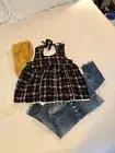 Hayden Babydoll Plaid Top