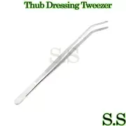 (Huge Tweezers) Thumb Dressing Forceps Curved 18" LONG NEW