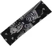 [MasterCard Good] Scarf Bandana,Women Hair Bands Retro Cotton Stretch Headbands Women Headwrap Bow Turban Headwear Bandage Hairbands Bandana Hair Accessories, Scarf Mask
