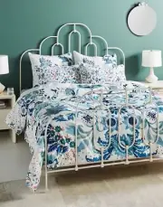 Anthropologie Quilt Pattern: Velvet Hollyhock Quilt Size: Full NWT NIP