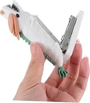 Tofficu Kawaii Mini Dragon Shaped Stapler: Cute Stapler for Desk Stationery Classroom Office Desk and Study Use for Small Handheld Tasks