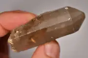 *RUTILATED* Smokey Crystal 6.9cm 57g Clear Smoky Quartz Rutile Natural Stone