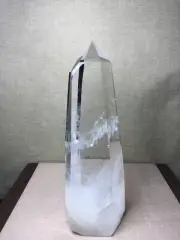 3.27LB Top Natural Clear Quartz obelisk Crystals Tower Point Wand Reiki Gmes