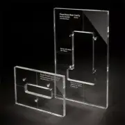 Routing Template Set - Floyd Rose Guitar Tremolo Cavities - Clear Acrylic
