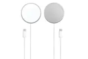 15W Magnetic Wireless Qi Stylish Aluminium Charger Pad with 1.5m USB C Cable