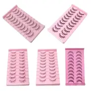 10 Pairs Wispy Lashes Natural Look False Eyelashes 3D Lashes Handmade
