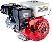 5.5HP 6.5HP 7.0HP Petrol Engine OHV Stationary Motor 4 Stroke Horizontal 19.05mm Shaft Recoil Start (6.5HP)