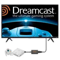 在飛比找蝦皮購物優惠-現貨世嘉Dreamcast游戏机HDMI高清转接器 HDMI