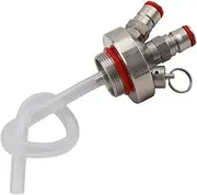 Mini Keg Beer Spear Tap Dispenser Double Ball Lock Post Keg Ball Lock Connector(Spear Tap)
