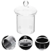 Tea Cup with Strainer Glass Infuser Lids Teapot Filter Travel