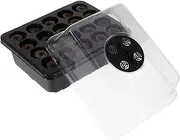 Abaodam 1Set Plant Germination Box Indoor Seedling Starter Tray with Drain Durable Nutrition Container for Greenhouse for Home Gardening and Transplanting