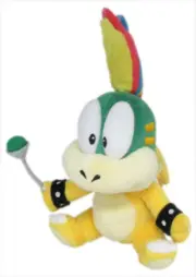 Genuine Lemmy Koopa 8" Plush - Super Mario Bros - Little Buddy 1340