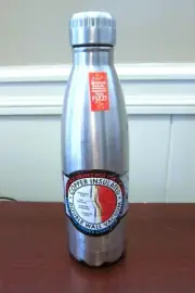 16 Oz. Roughneck Flask Water Bottle Stainless Steel Hiking Outdoors Camping