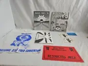 Star Trek Convention 1978 1979 1980 Lot Programs New Unused Bags Stickers #MG5