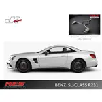 【RES排氣管】BENZ SL-CLASS R231 2013+ 不鏽鋼/鈦合金 當派 中尾段 電子閥門 總代理