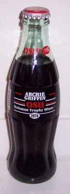 Coca-Cola Ohio State University Archie Griffin Heisman Trophy Winner Coke Bottle