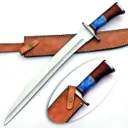 All Purpose Handmade Machete Sword Knife, Chrome Vanadium Stainless Steel 21"