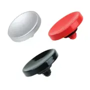 3x Red+BK+Silver Soft Shutter Release Button f Nikon Df M2 F3 Fuji X100 X-E3 X30