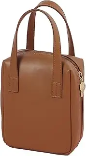[YRTUOP] Travel Makeup Train Case | Waterproof Makeup Brush Holder with Shoulder Strap,Portable Cosmetic Case Organizer Stand-up Design for Women Girls Toiletry Jewelry, Mocha Brown, Refer to