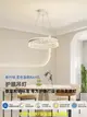 餐廳吊燈現代簡約風大氣極簡餐桌燈具北歐輕奢創意客廳LED臥室燈