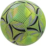 Huayeex Glow Football,Outdoor Soccer Ball | Waterproof Cool Fun Football for Birthday Kids Games Sports Training Girl Christmas Outdoor Boy